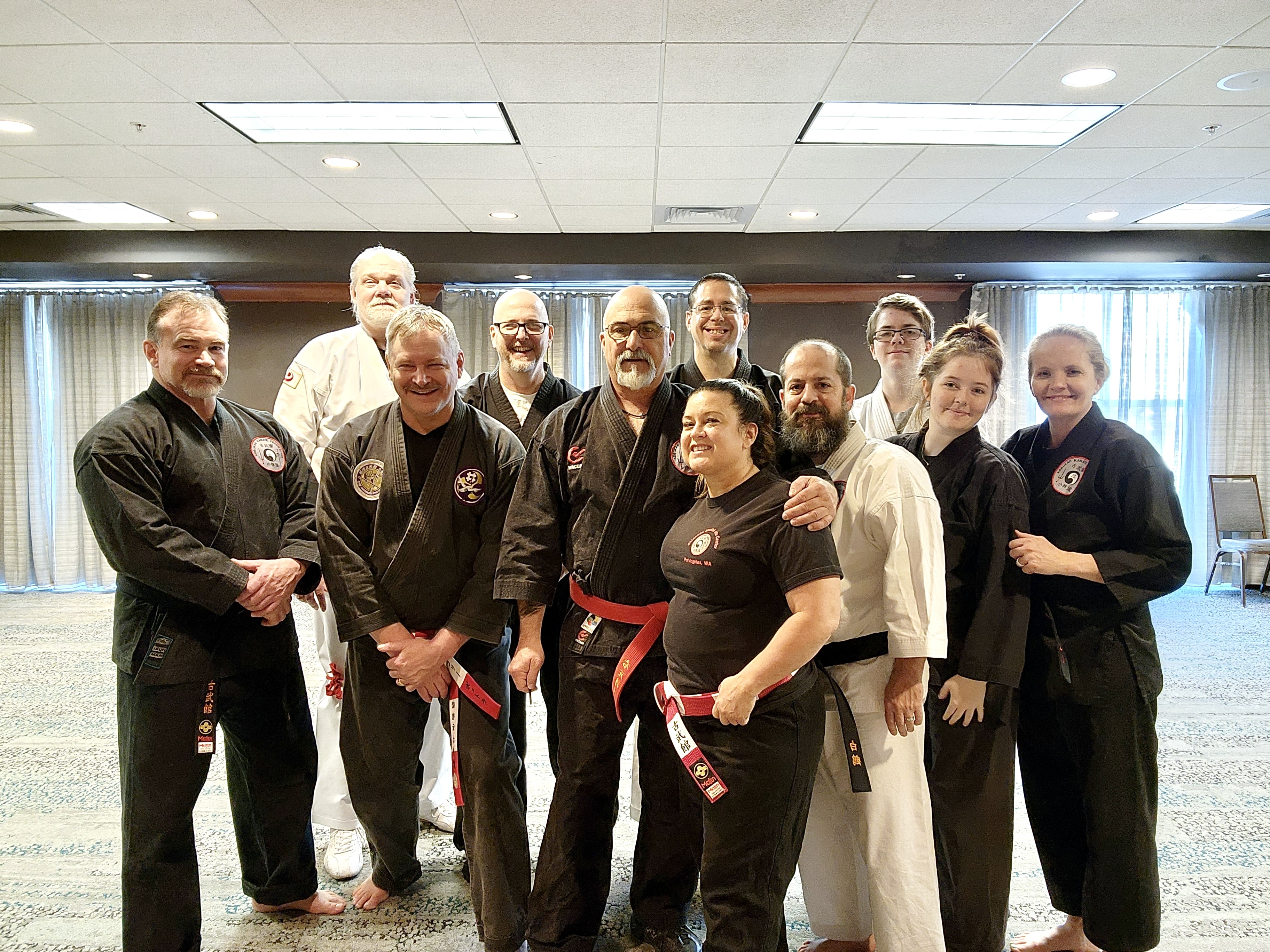 With Hanshi Larry Vellucci & Kobukan Federation Members